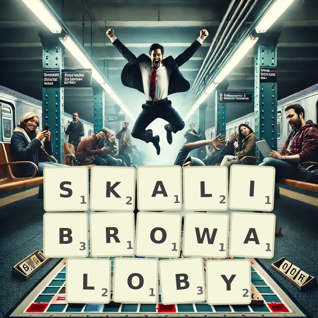 Słowa z liter SKALIBROWAŁOBY