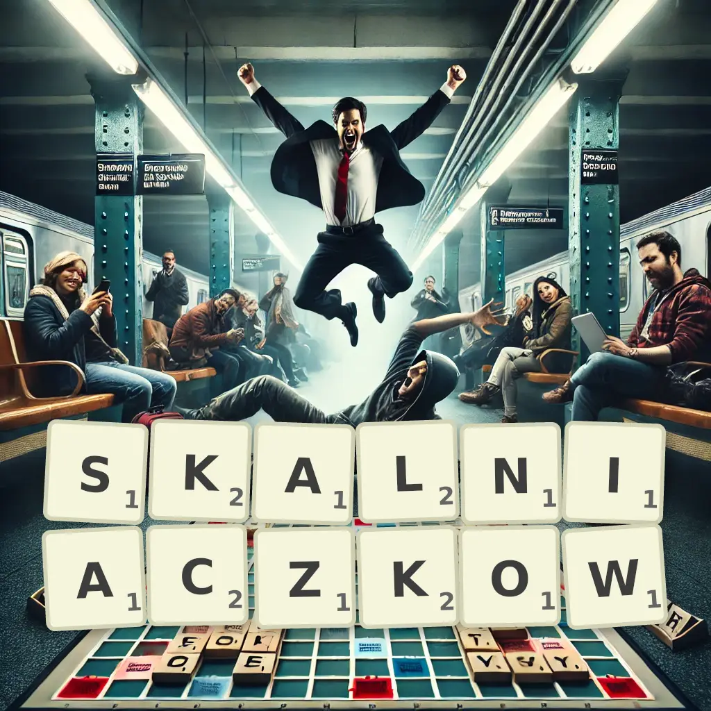 Słowa z liter SKALNIACZKÓW
