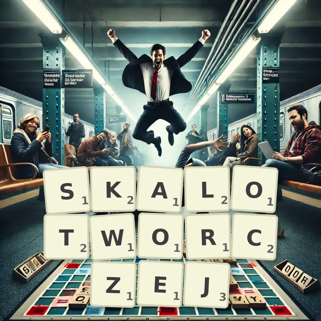 Słowa z liter SKAŁOTWÓRCZEJ