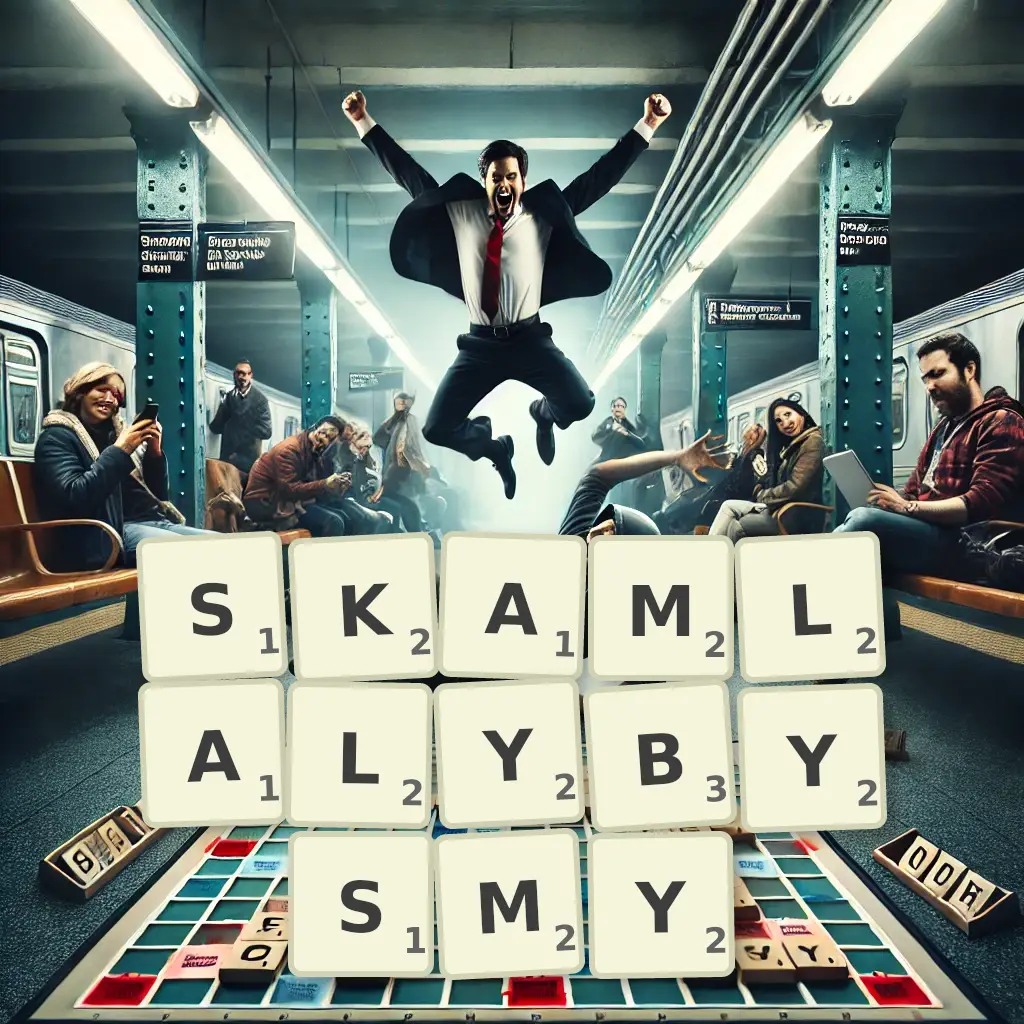 Słowa z liter SKAMLAŁYBYŚMY