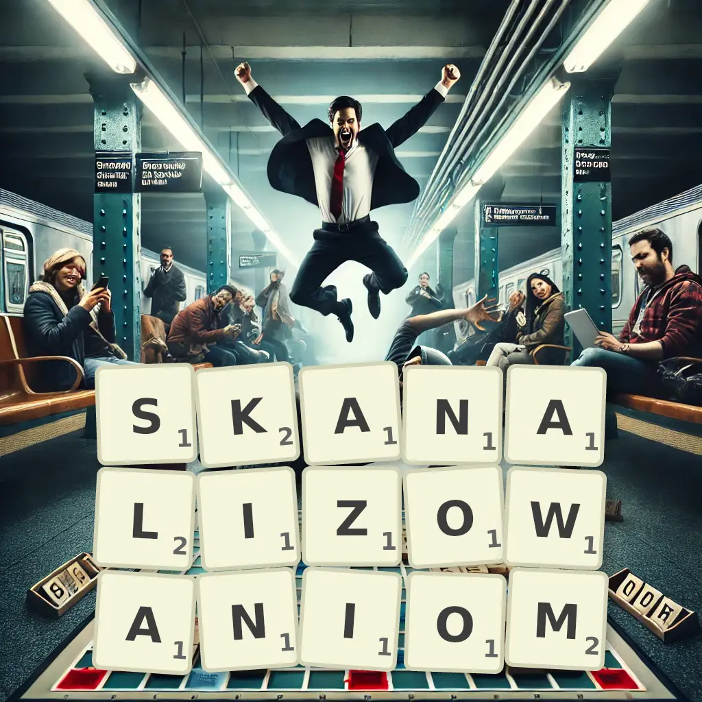 Słowa z liter SKANALIZOWANIOM