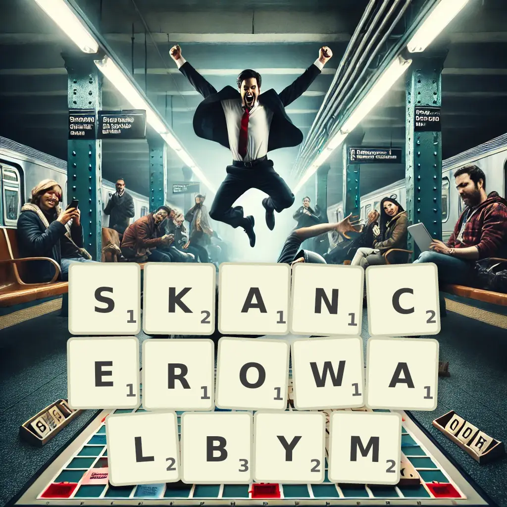 Słowa z liter SKANCEROWAŁBYM