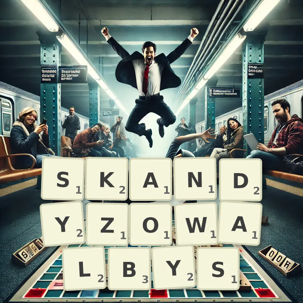 Słowa z liter SKANDYZOWAŁBYŚ