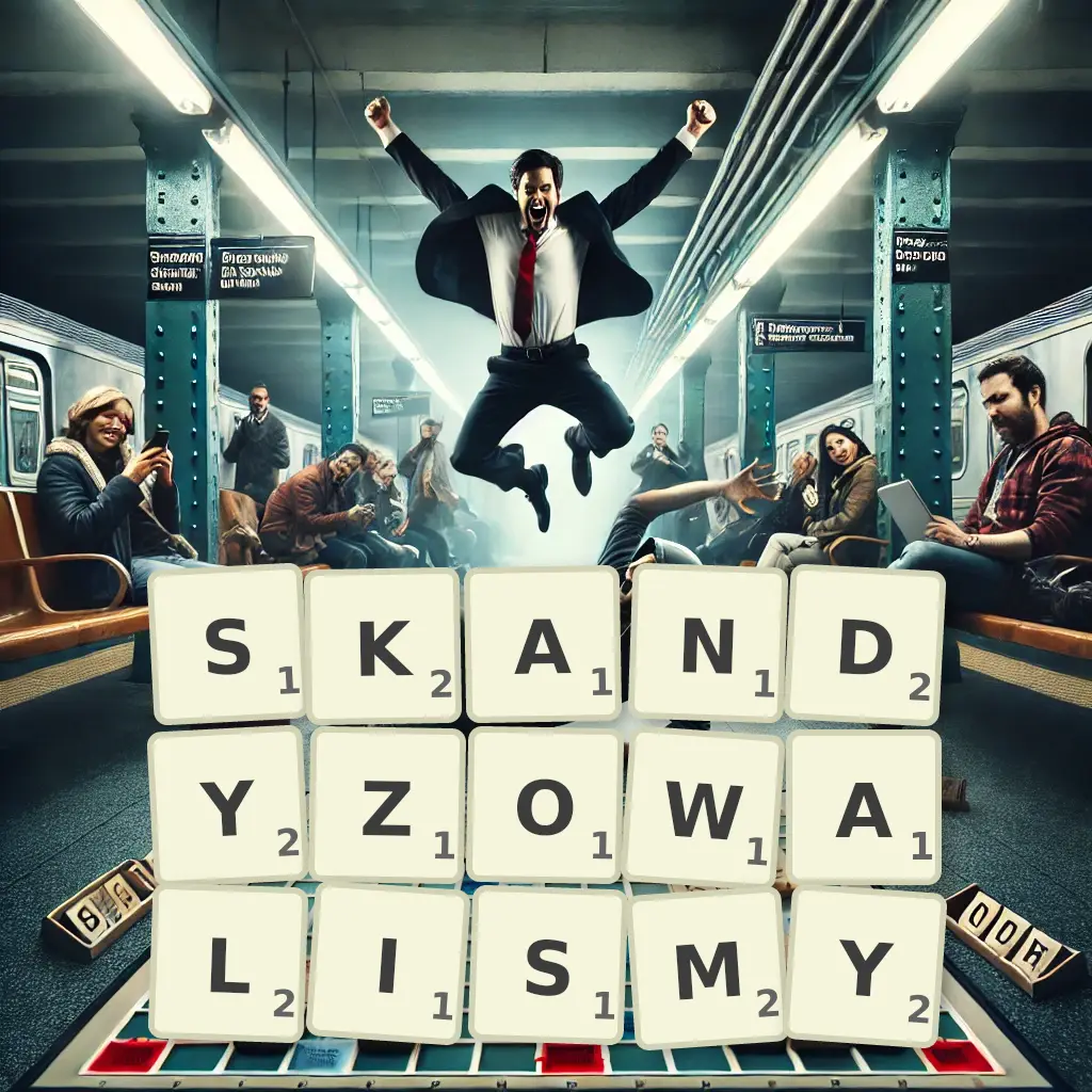 Lista słów z liter SKANDYZOWALIŚMY Słowa z liter SKANDYZOWALIŚMY