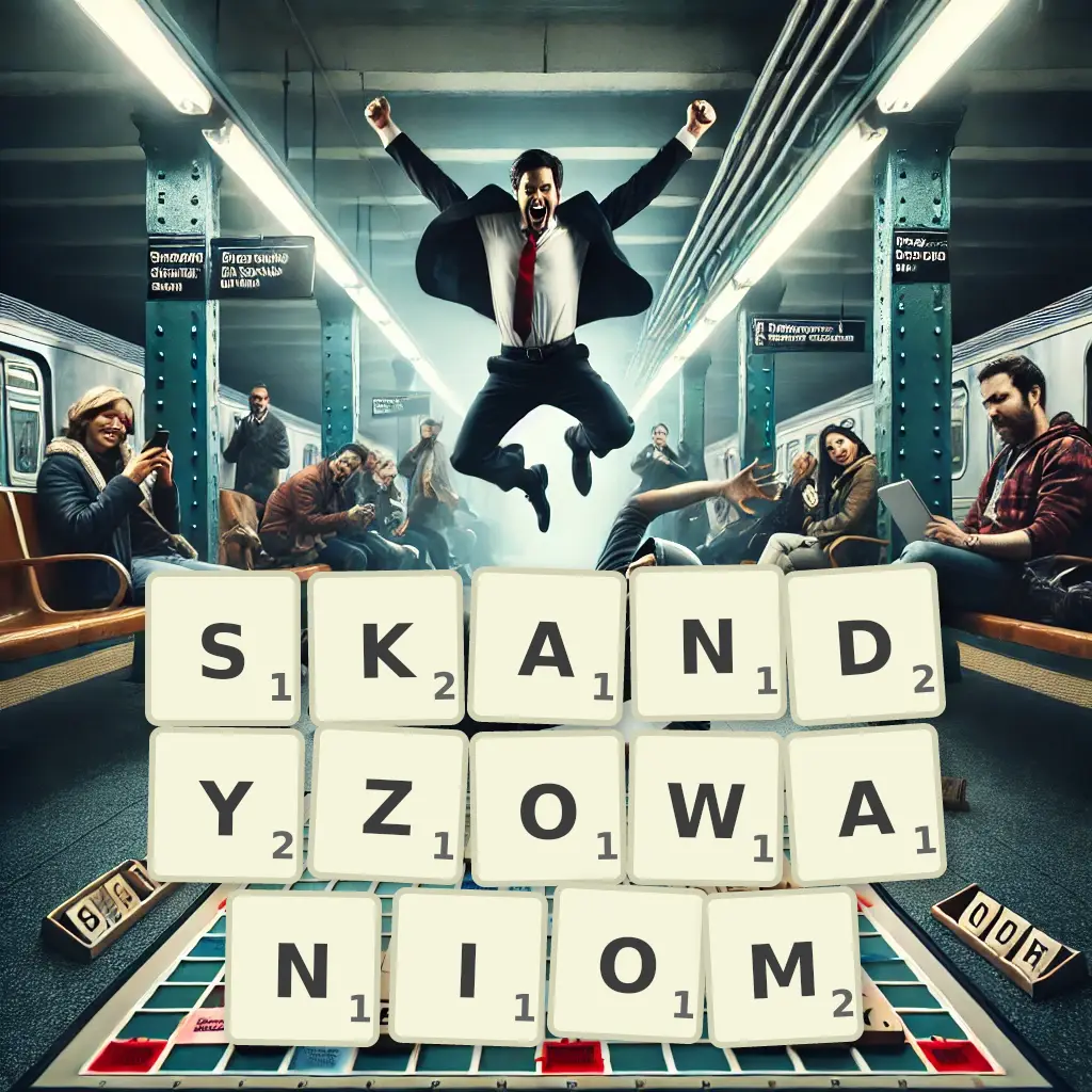 Słowa z liter SKANDYZOWANIOM