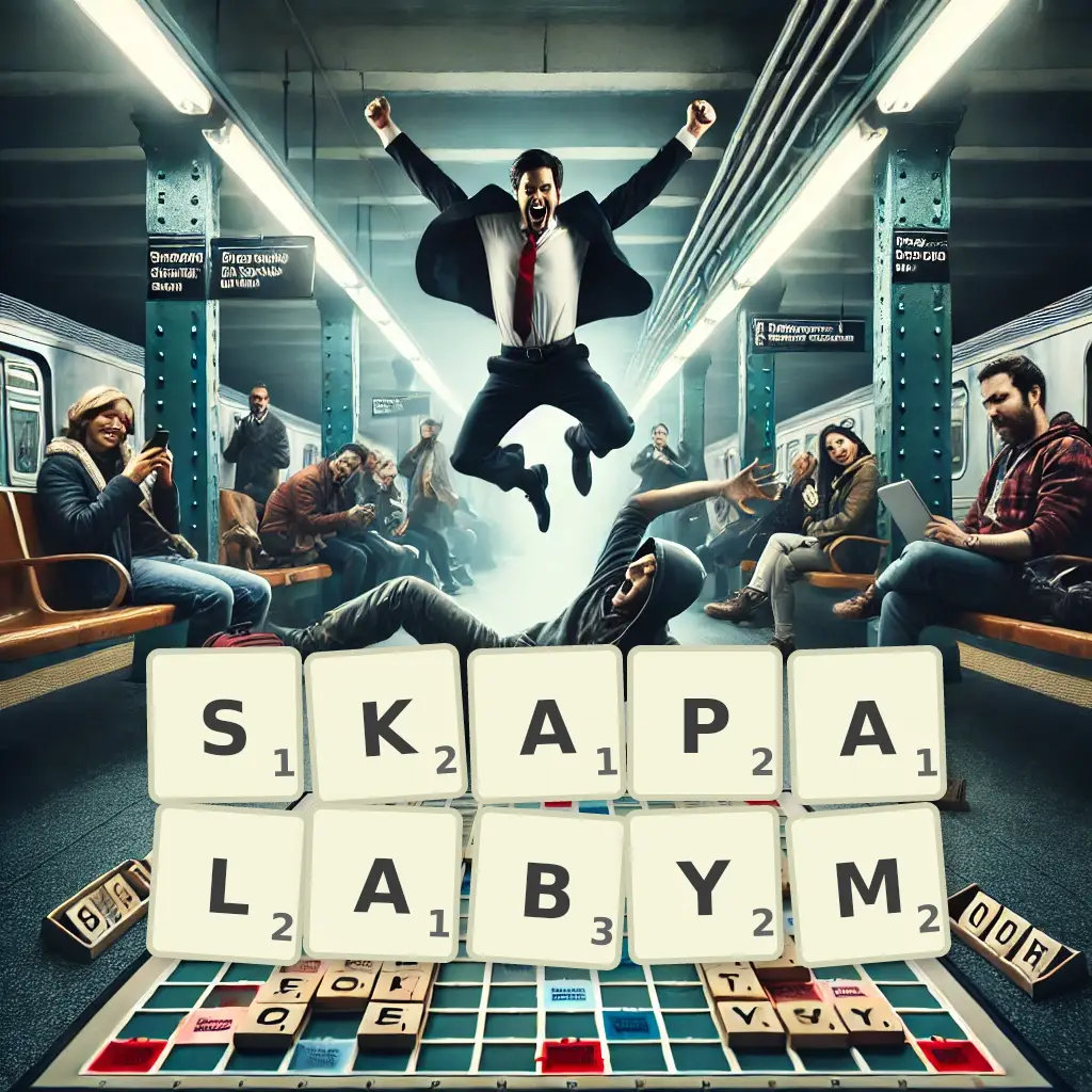 Słowa z liter SKĄPAŁABYM