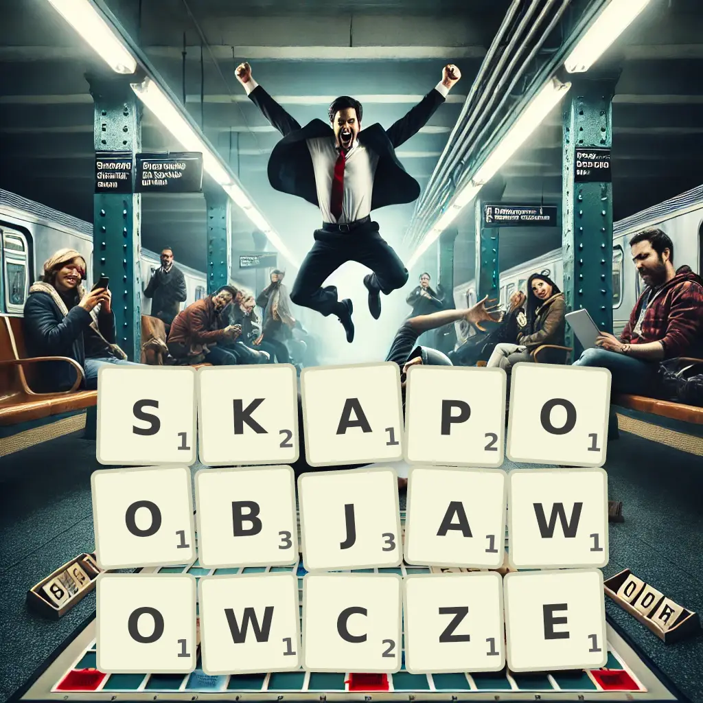 Słowa z liter SKĄPOOBJAWOWCZE