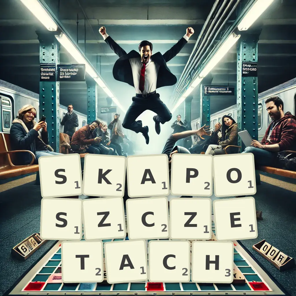 Słowa z liter SKĄPOSZCZETACH