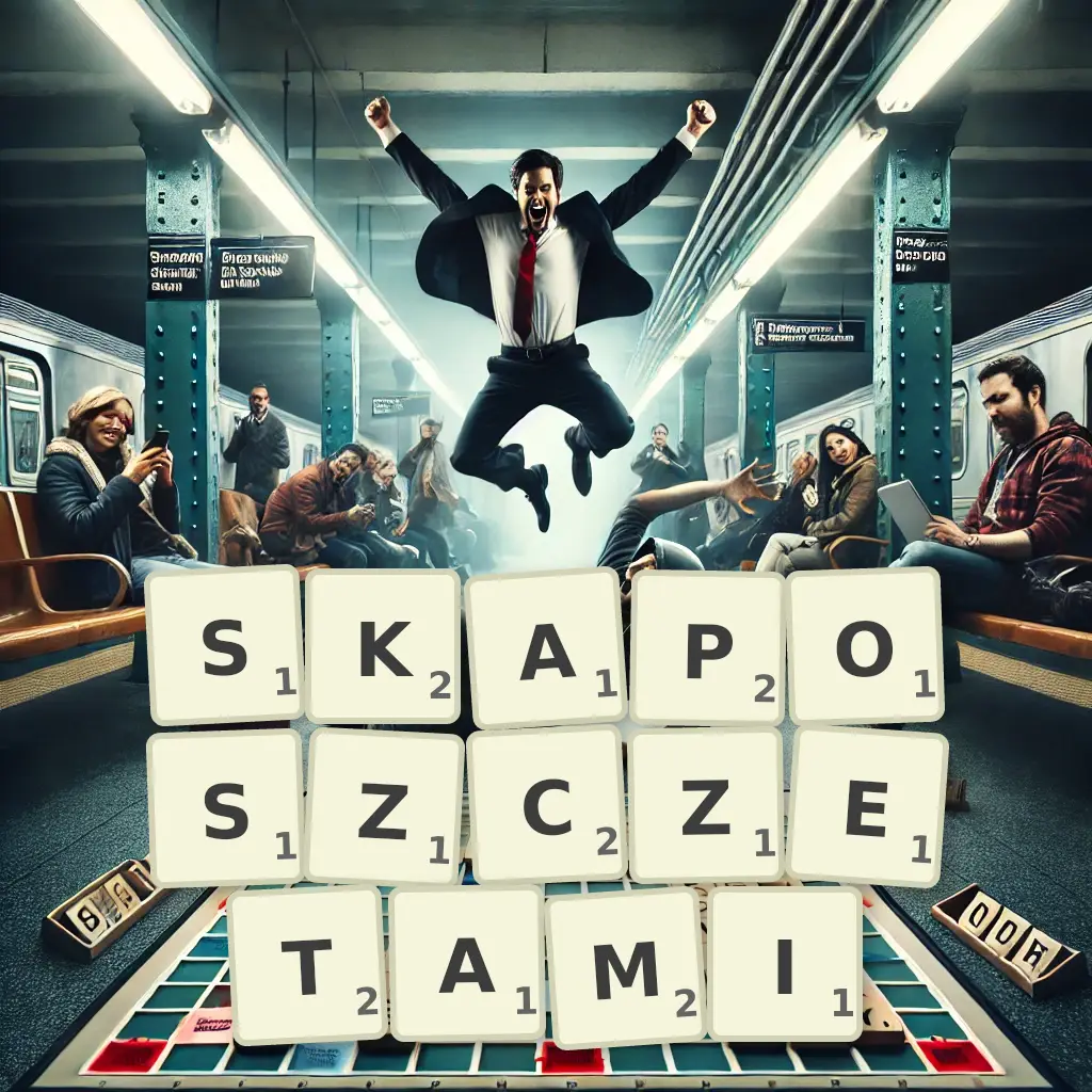 Słowa z liter SKĄPOSZCZETAMI