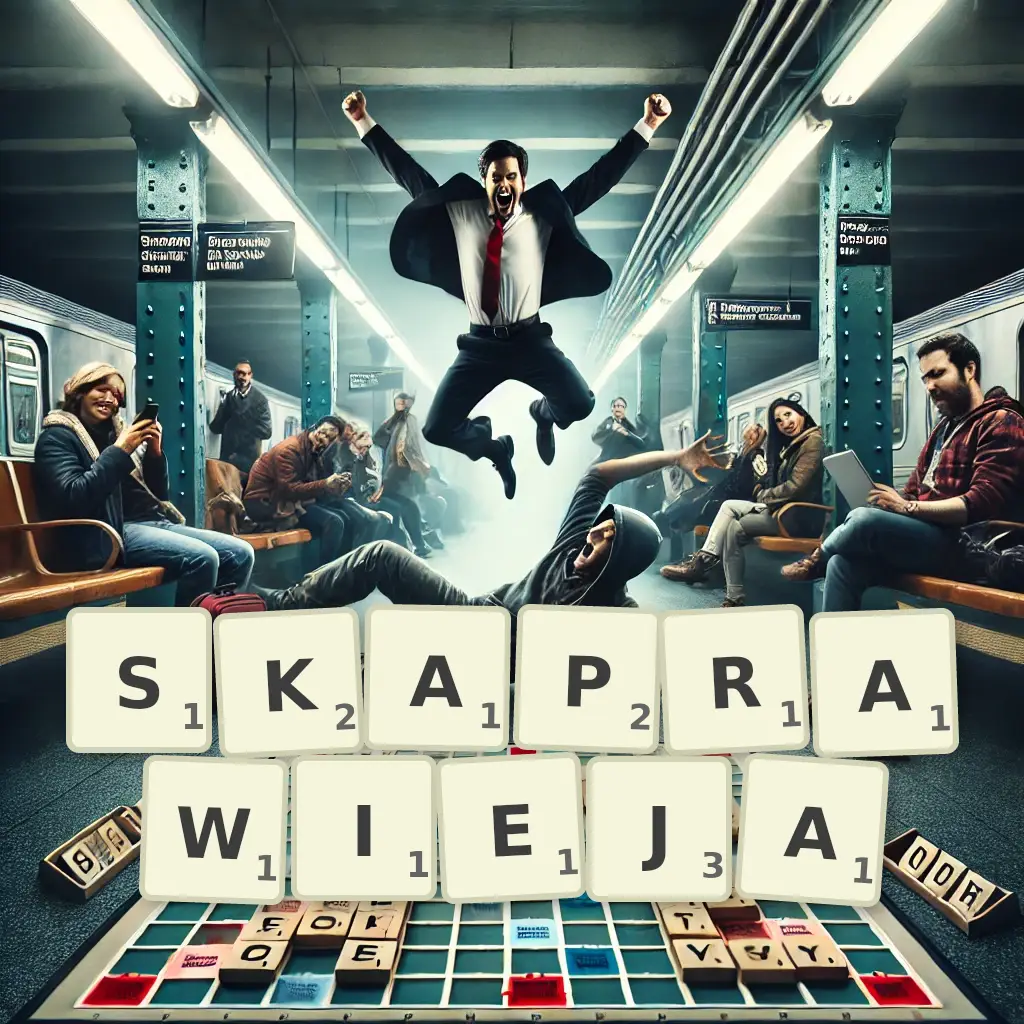 Słowa z liter SKAPRAWIEJĄ