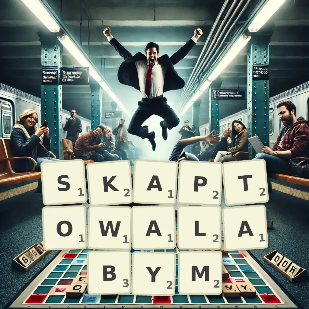 Słowa z liter SKAPTOWAŁABYM