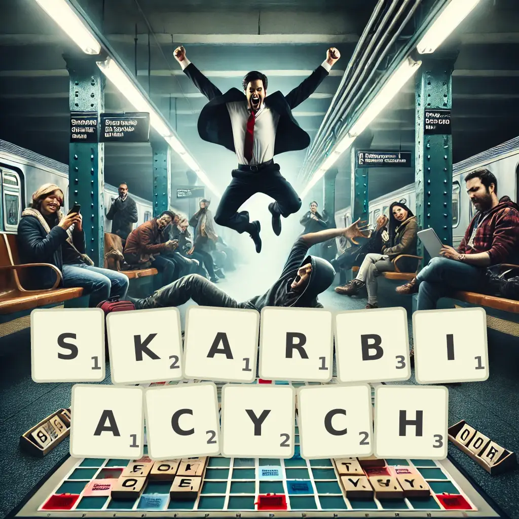 Słowa z liter SKARBIĄCYCH