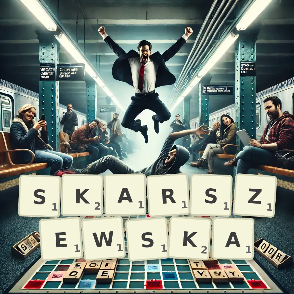 Słowa z liter SKARSZEWSKĄ