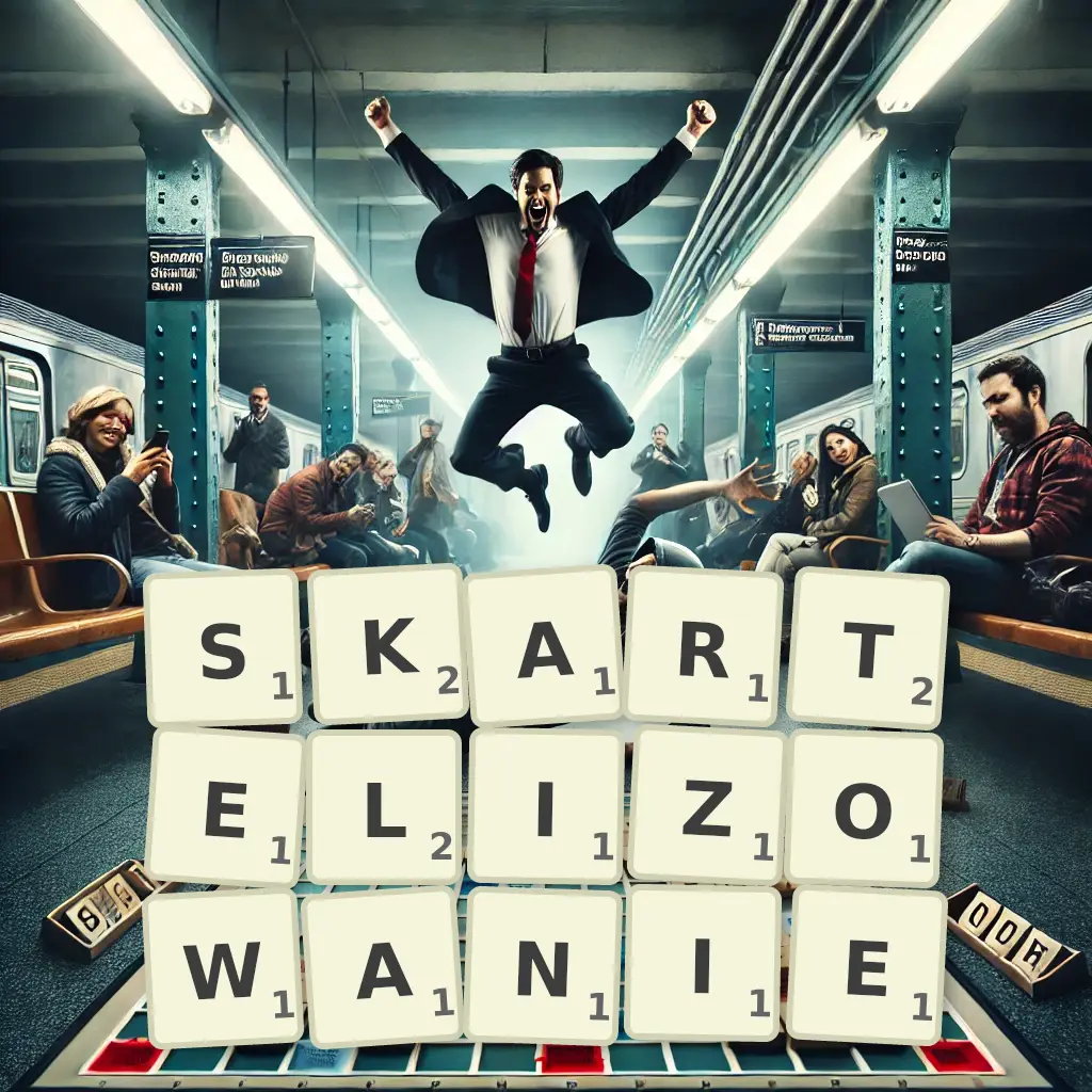 Słowa z liter SKARTELIZOWANIE