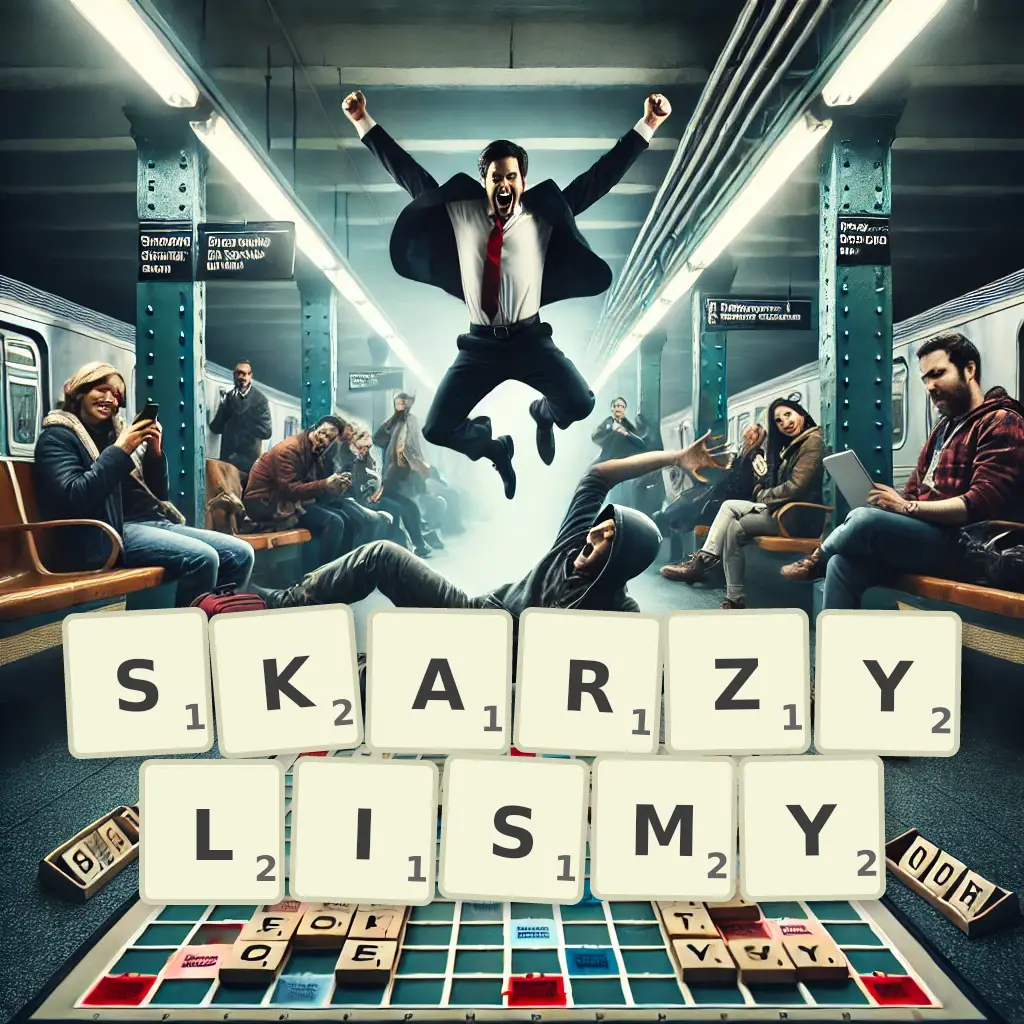 Słowa z liter SKARŻYLIŚMY