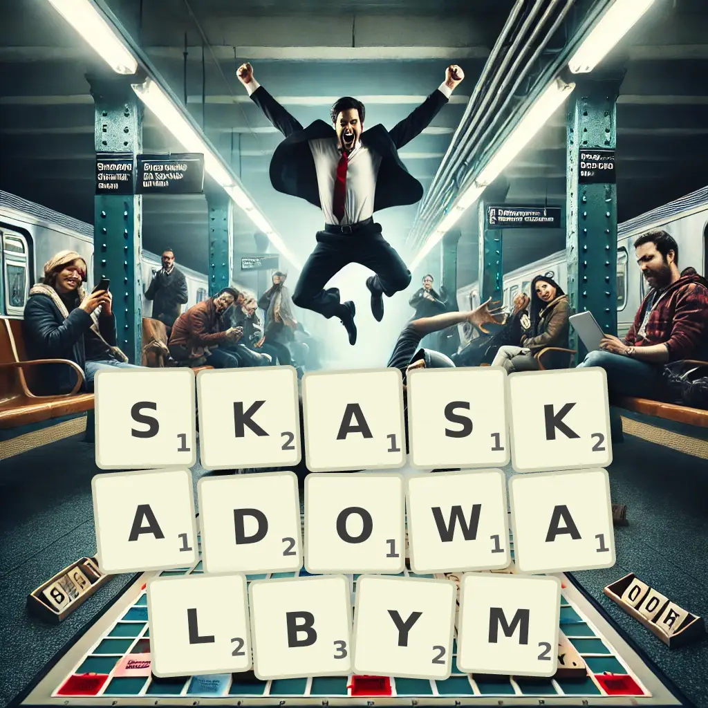 Słowa z liter SKASKADOWAŁBYM