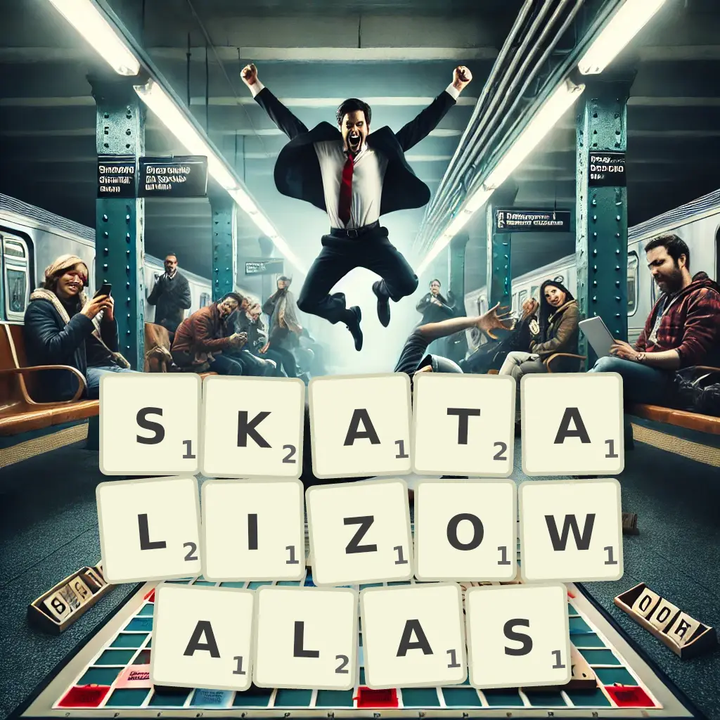 Słowa z liter SKATALIZOWAŁAŚ
