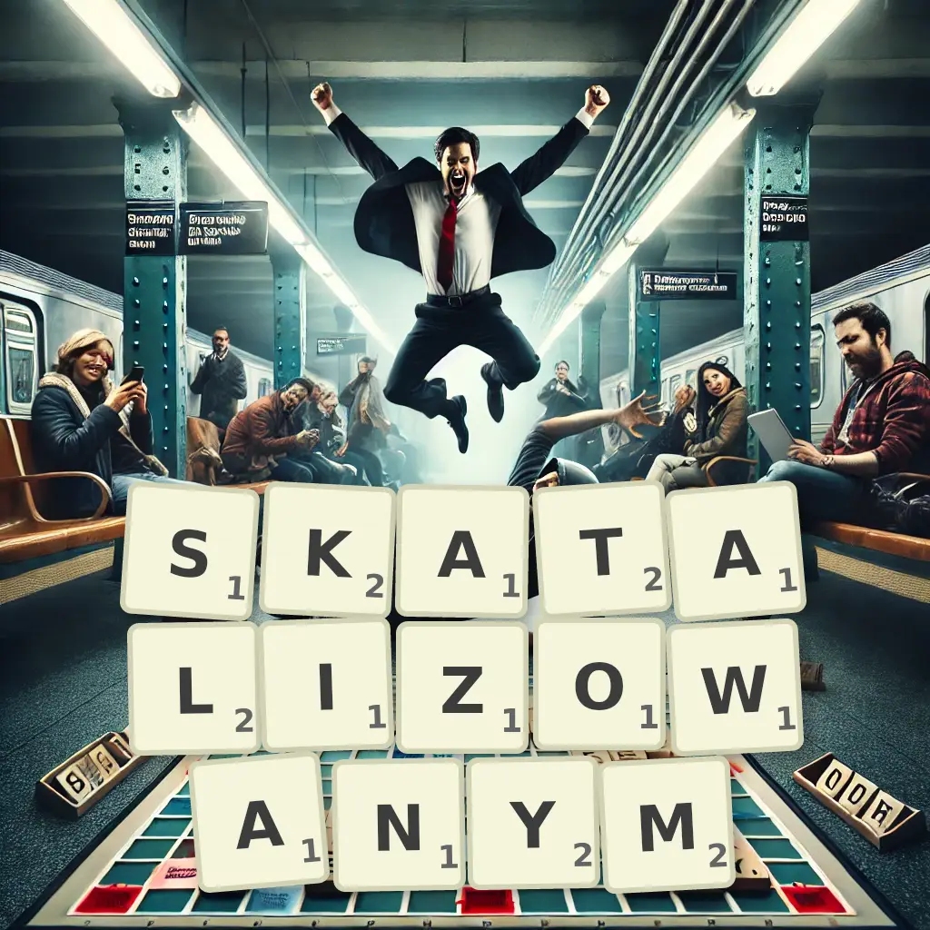 Słowa z liter SKATALIZOWANYM