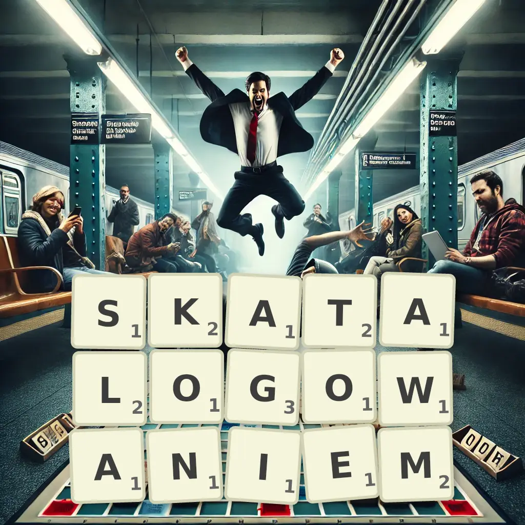 Słowa z liter SKATALOGOWANIEM