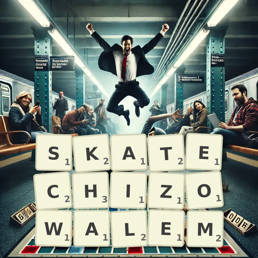 Słowa z liter SKATECHIZOWAŁEM