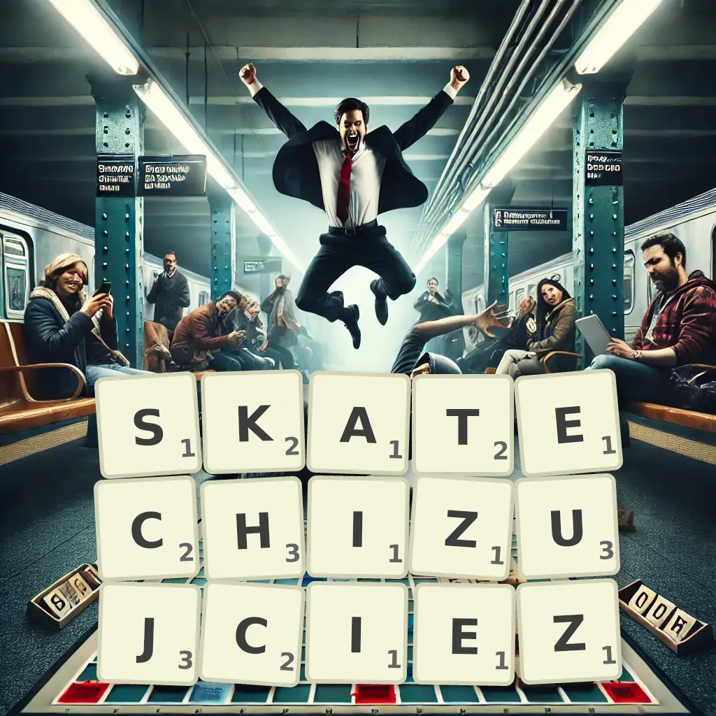 Słowa z liter SKATECHIZUJCIEŻ