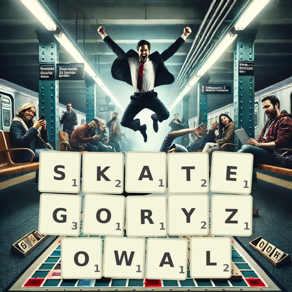 Słowa z liter SKATEGORYZOWAŁ