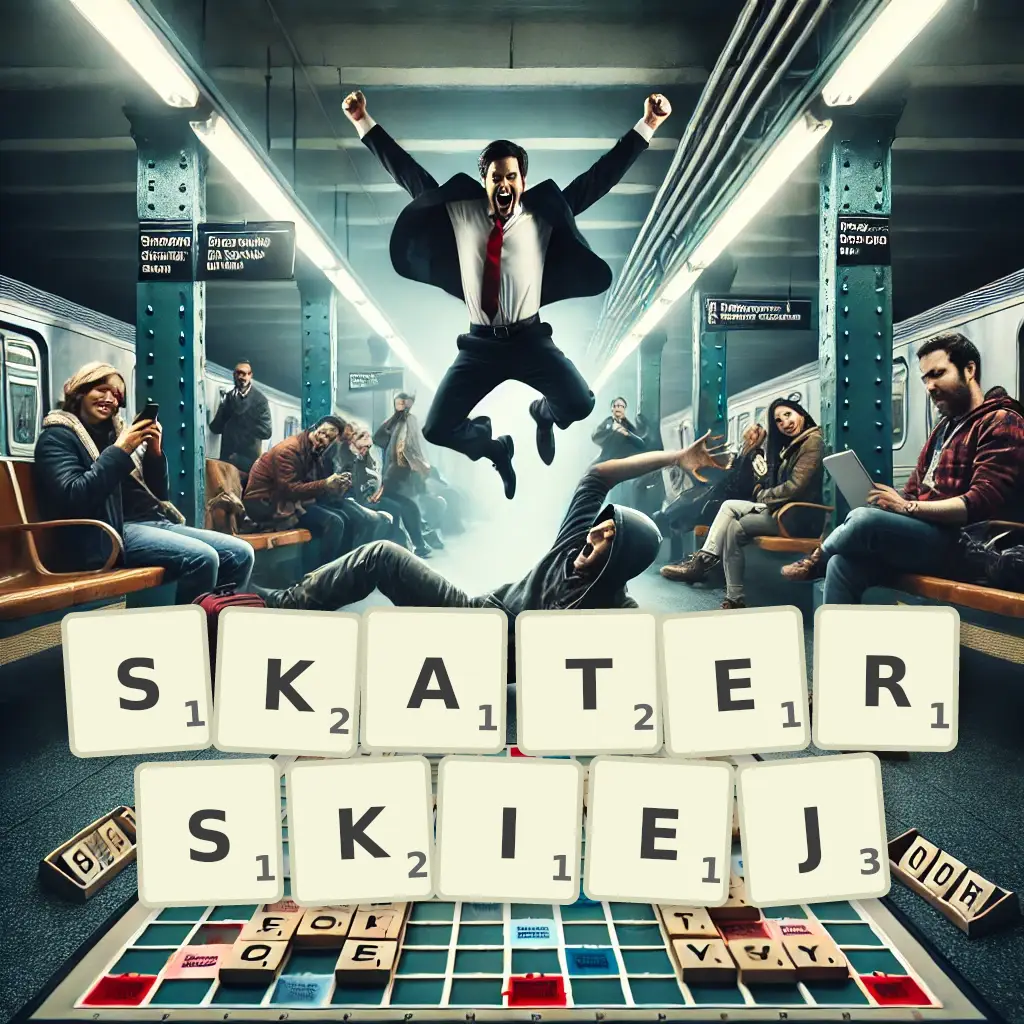 Lista słów z liter SKATERSKIEJ Słowa z liter SKATERSKIEJ