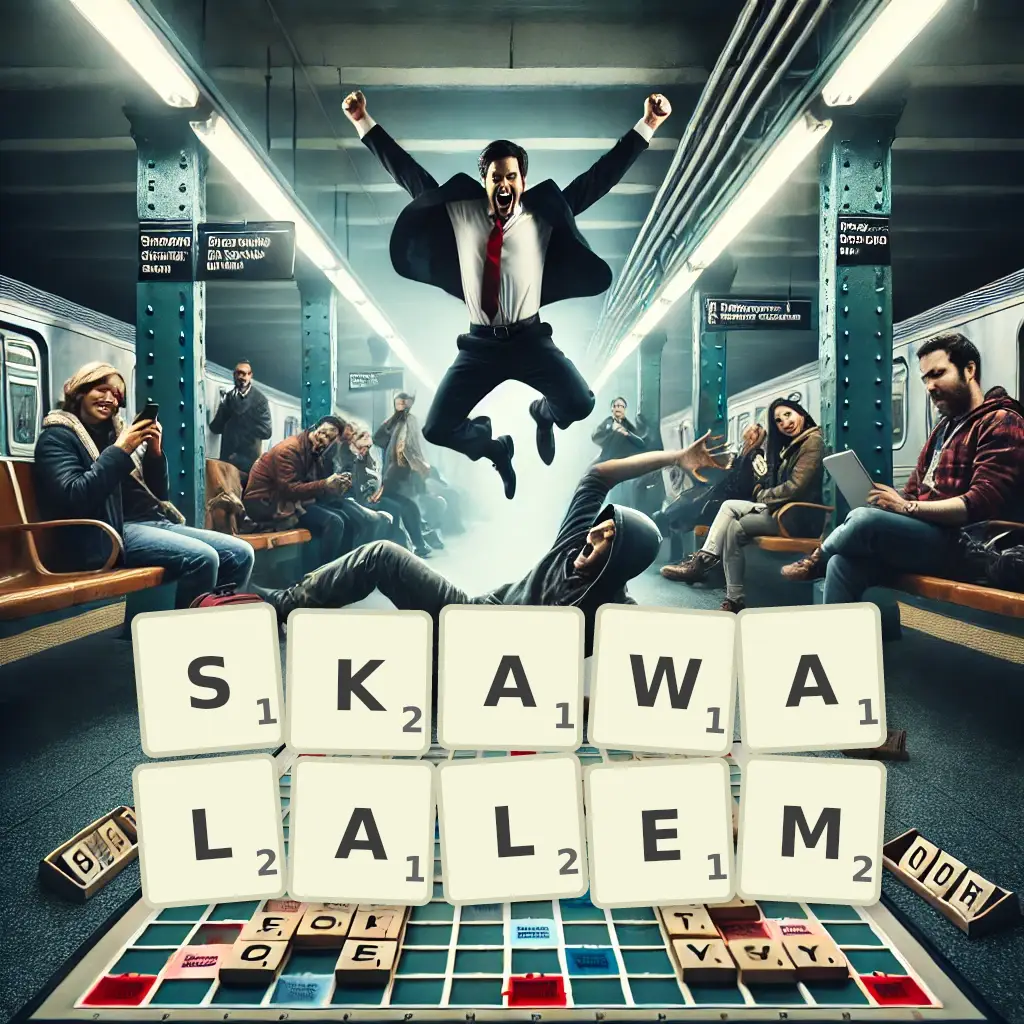 Słowa z liter SKAWALAŁEM