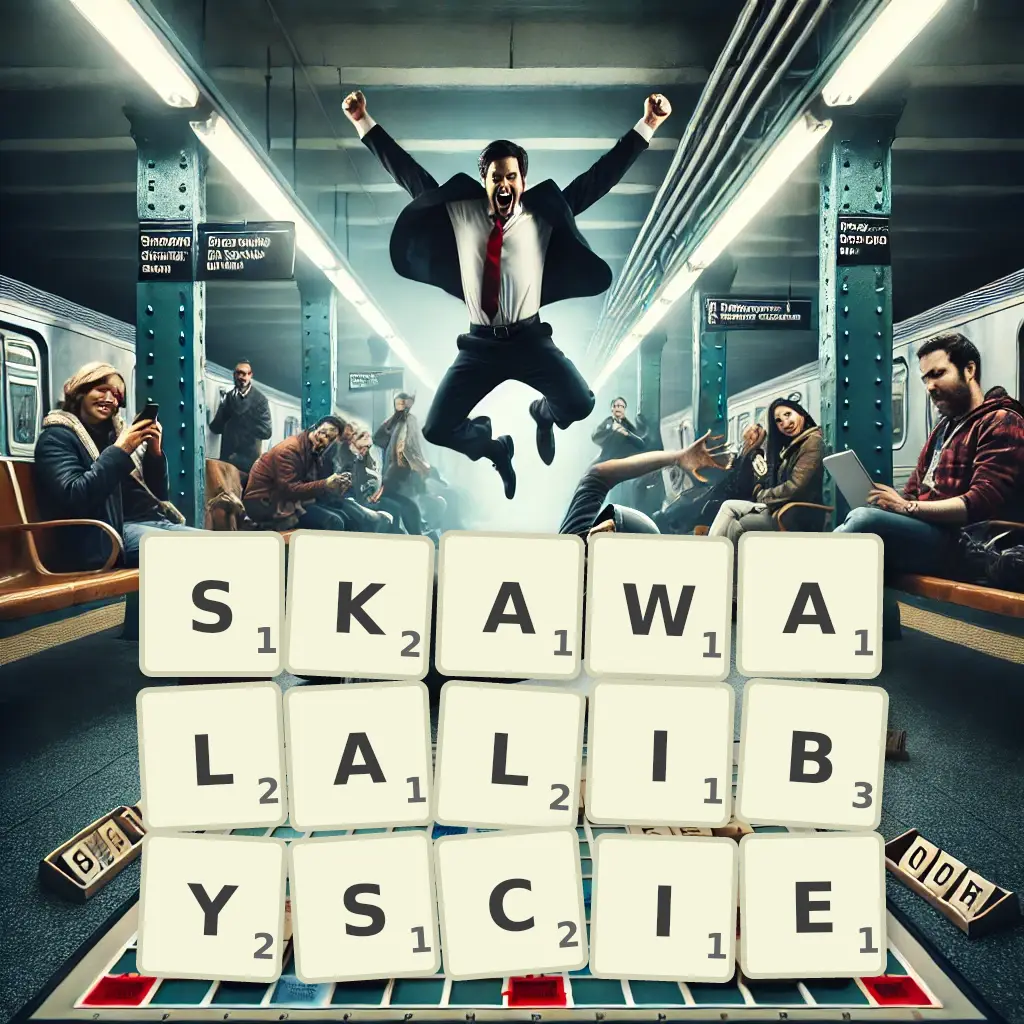 Słowa z liter SKAWALALIBYŚCIE