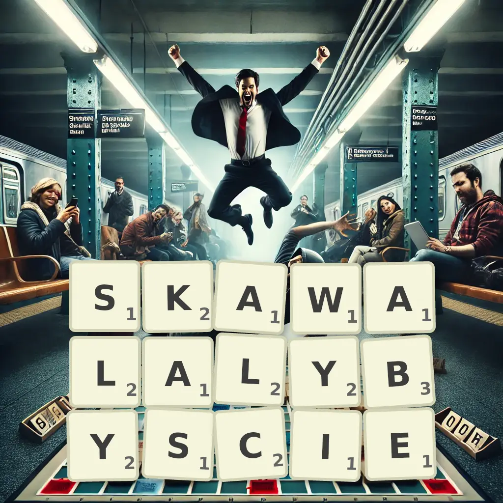 Słowa z liter SKAWALAŁYBYŚCIE