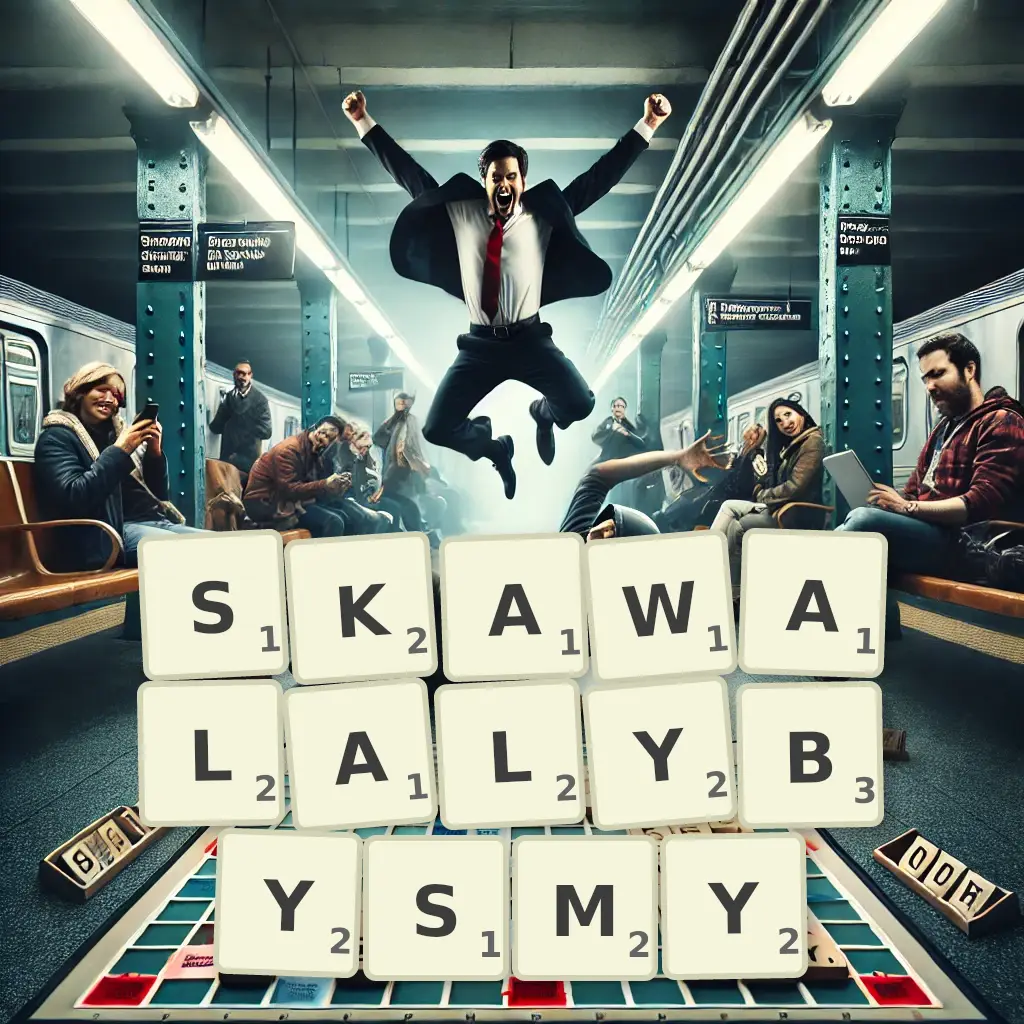 Słowa z liter SKAWALAŁYBYŚMY