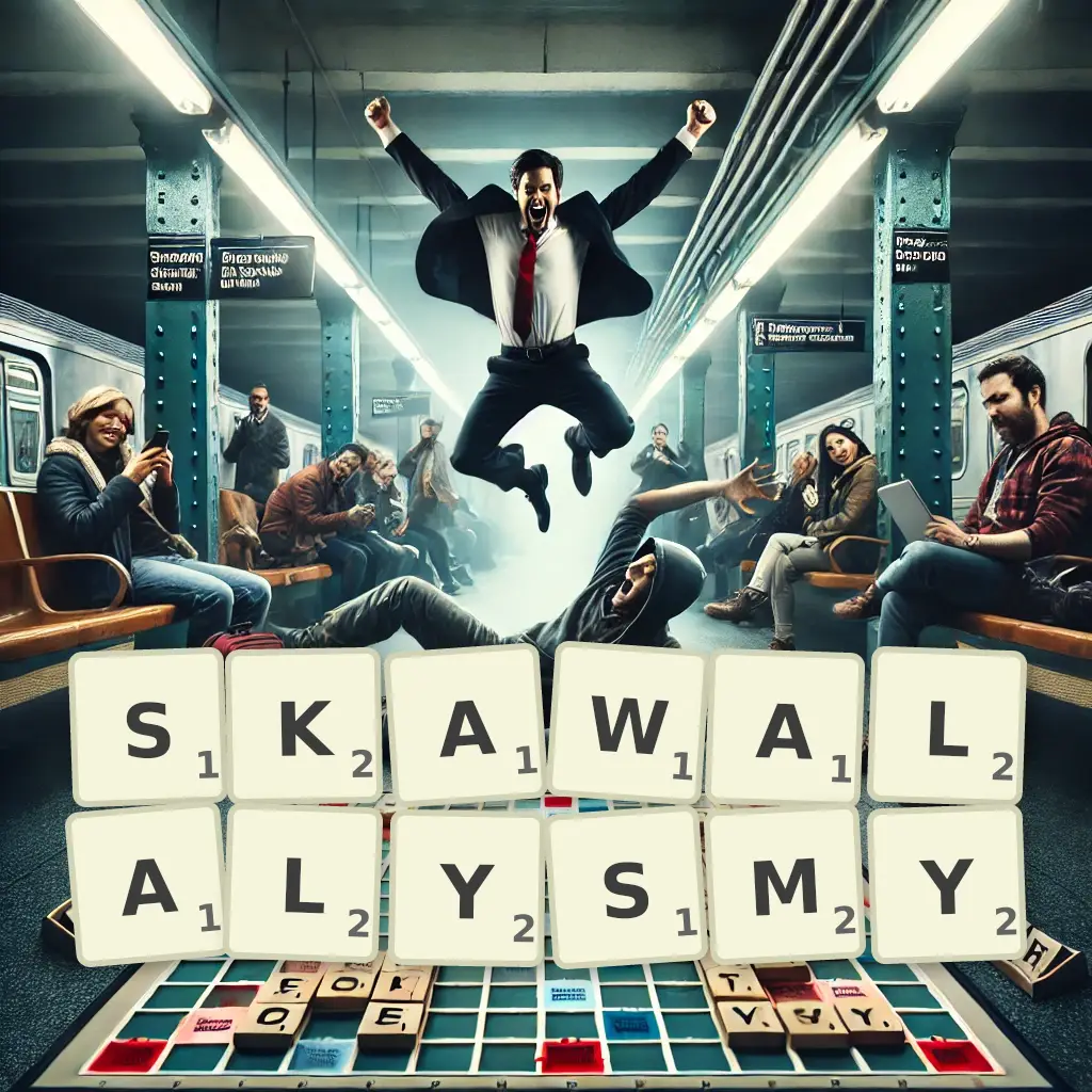 Słowa z liter SKAWALAŁYŚMY