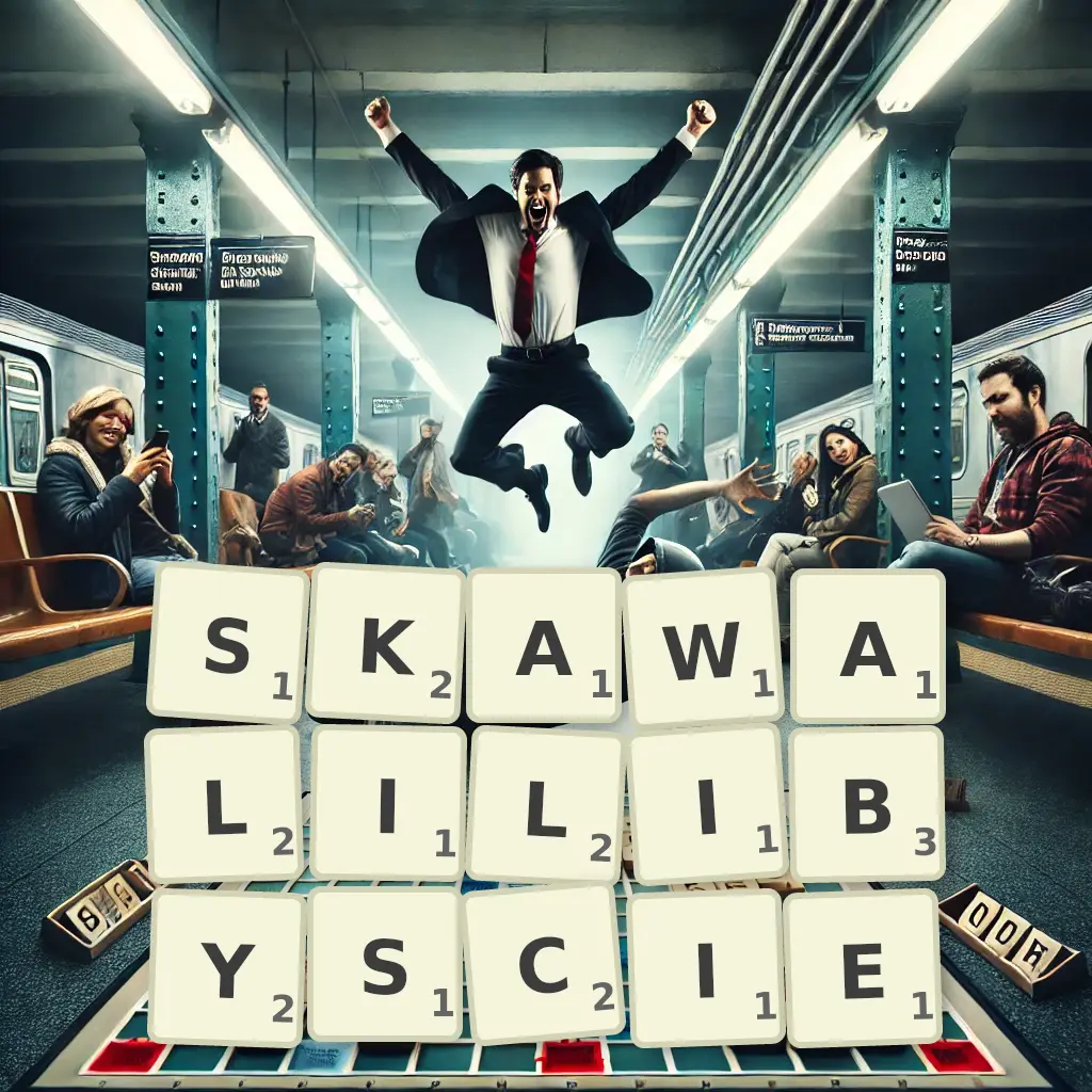 Słowa z liter SKAWALILIBYŚCIE
