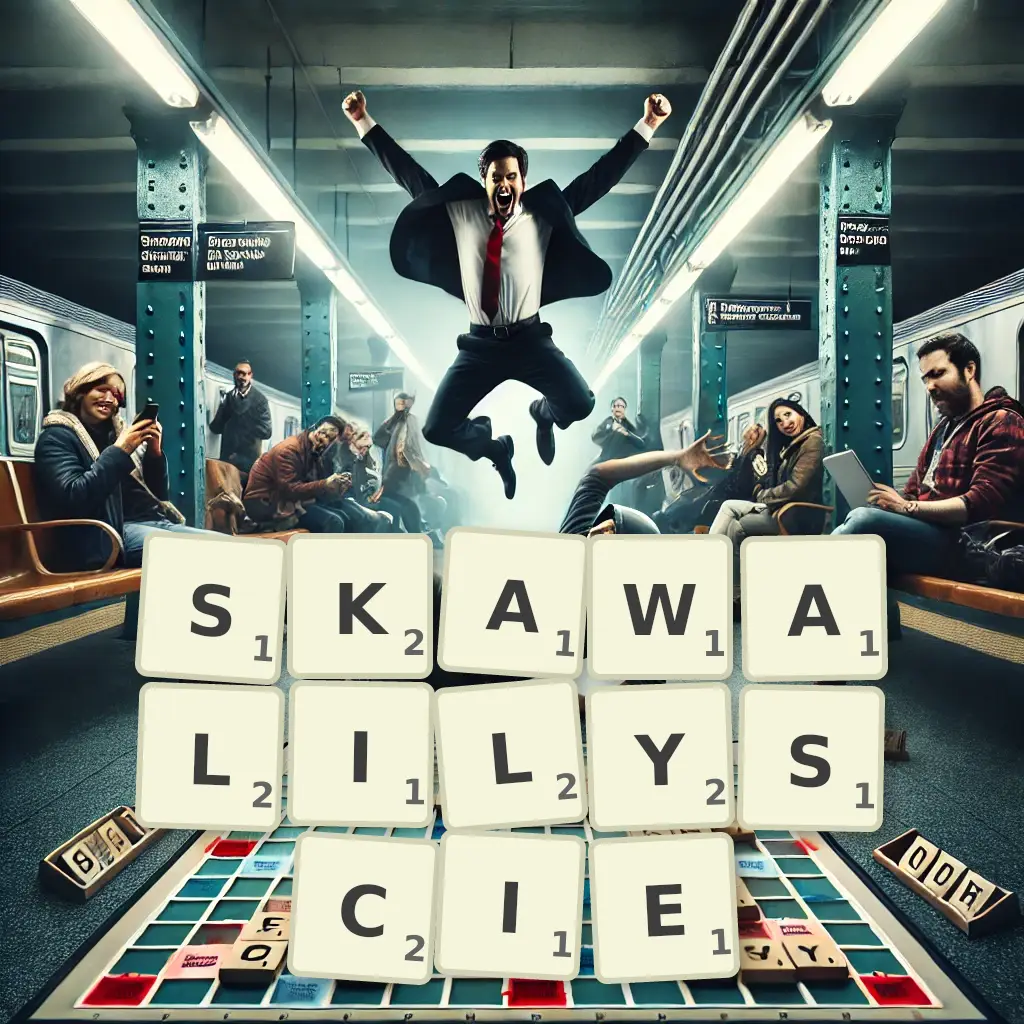 Słowa z liter SKAWALIŁYŚCIE