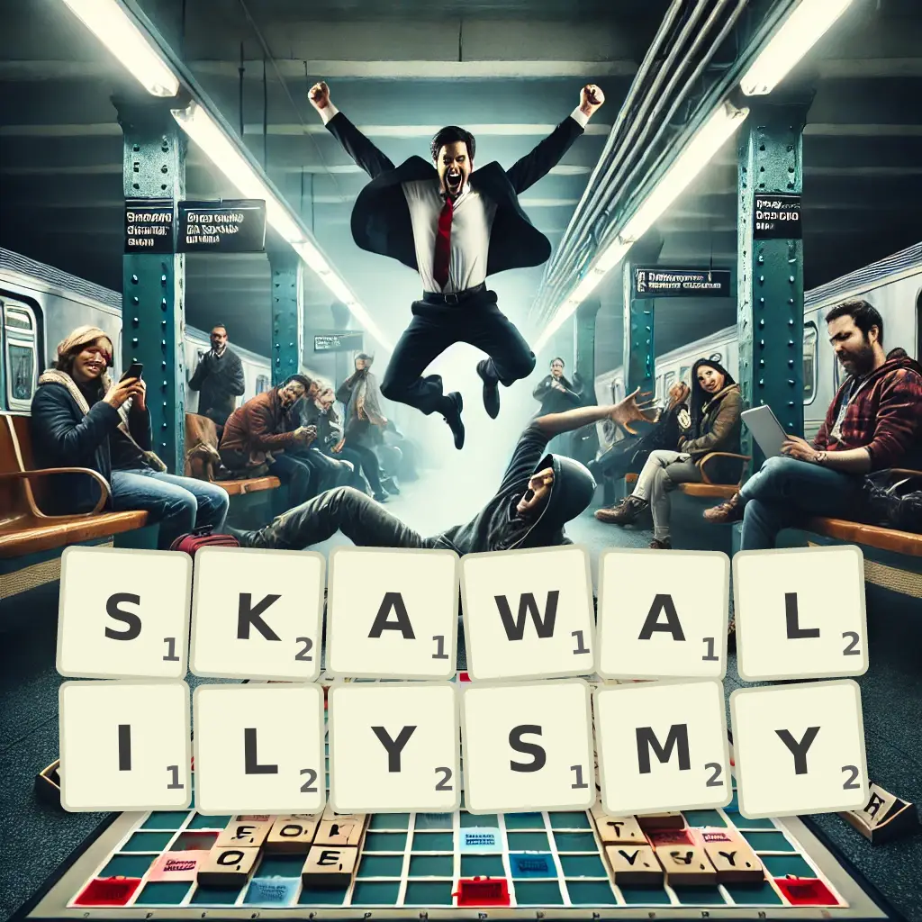 Słowa z liter SKAWALIŁYŚMY