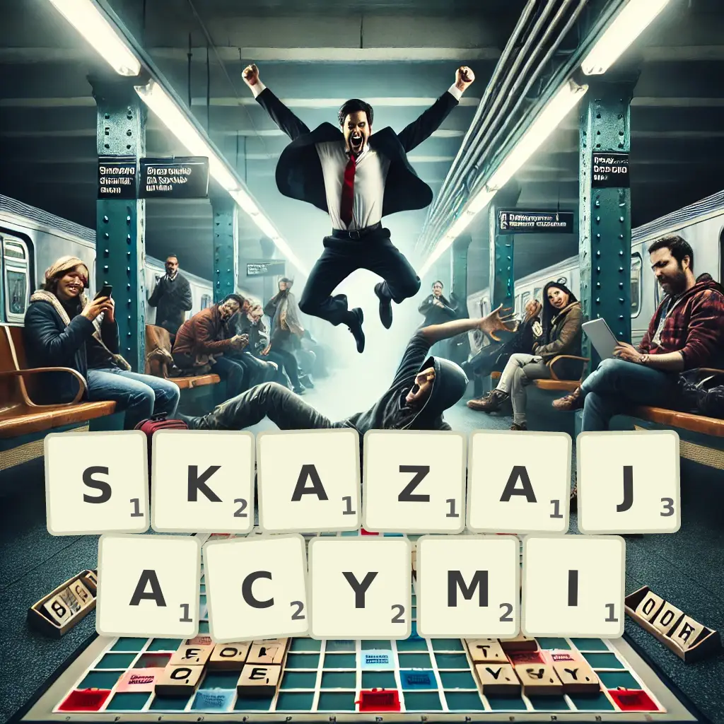 Słowa z liter SKAŻAJĄCYMI