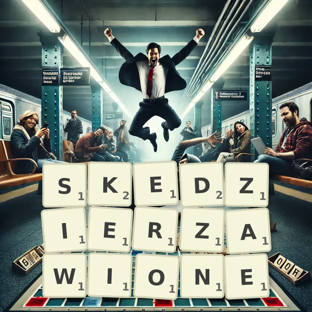 Słowa z liter SKĘDZIERZAWIONE
