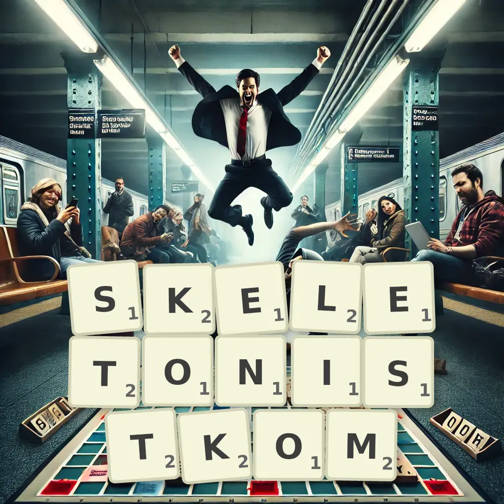 Słowa z liter SKELETONISTKOM