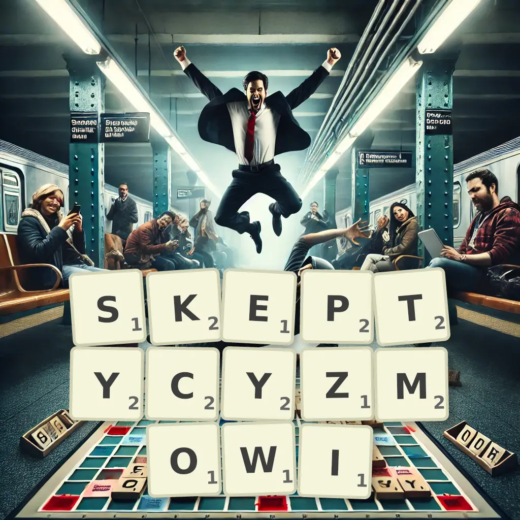 Słowa z liter SKEPTYCYZMOWI