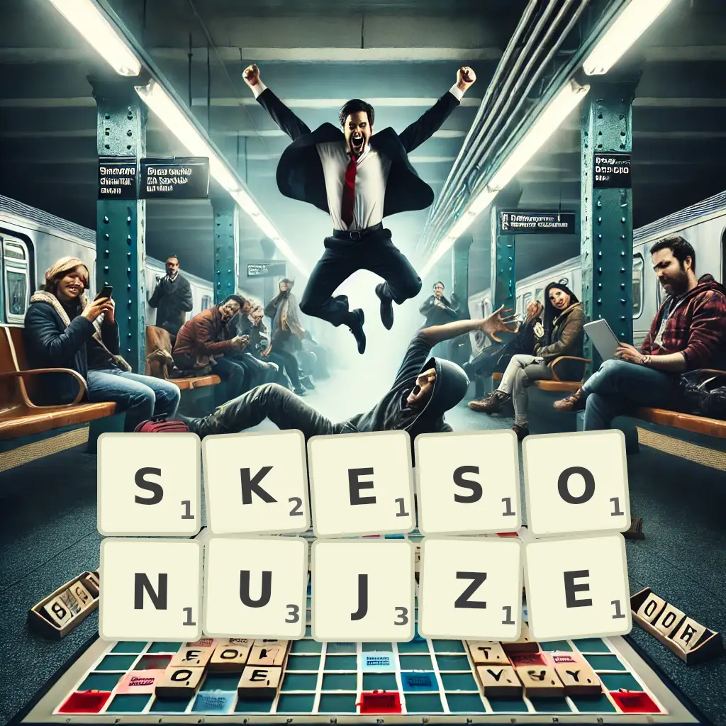 Słowa z liter SKESONUJŻE