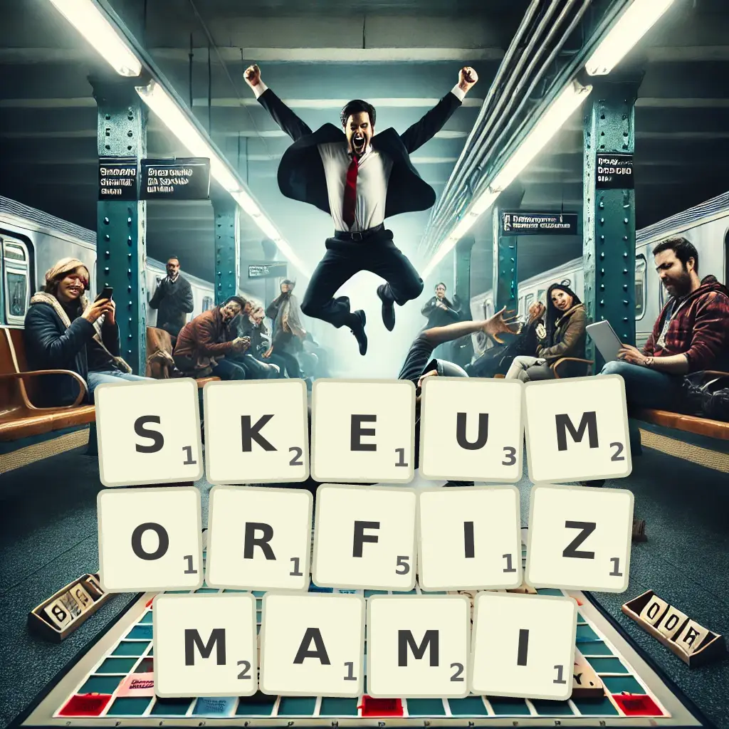 Słowa z liter SKEUMORFIZMAMI