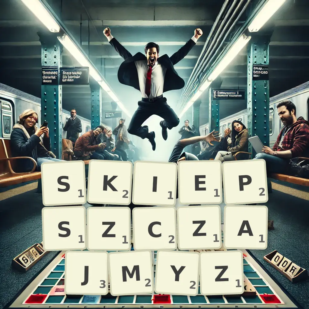 Słowa z liter SKIEPSZCZAJMYŻ