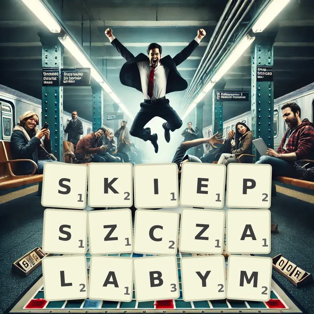 Słowa z liter SKIEPSZCZAŁABYM