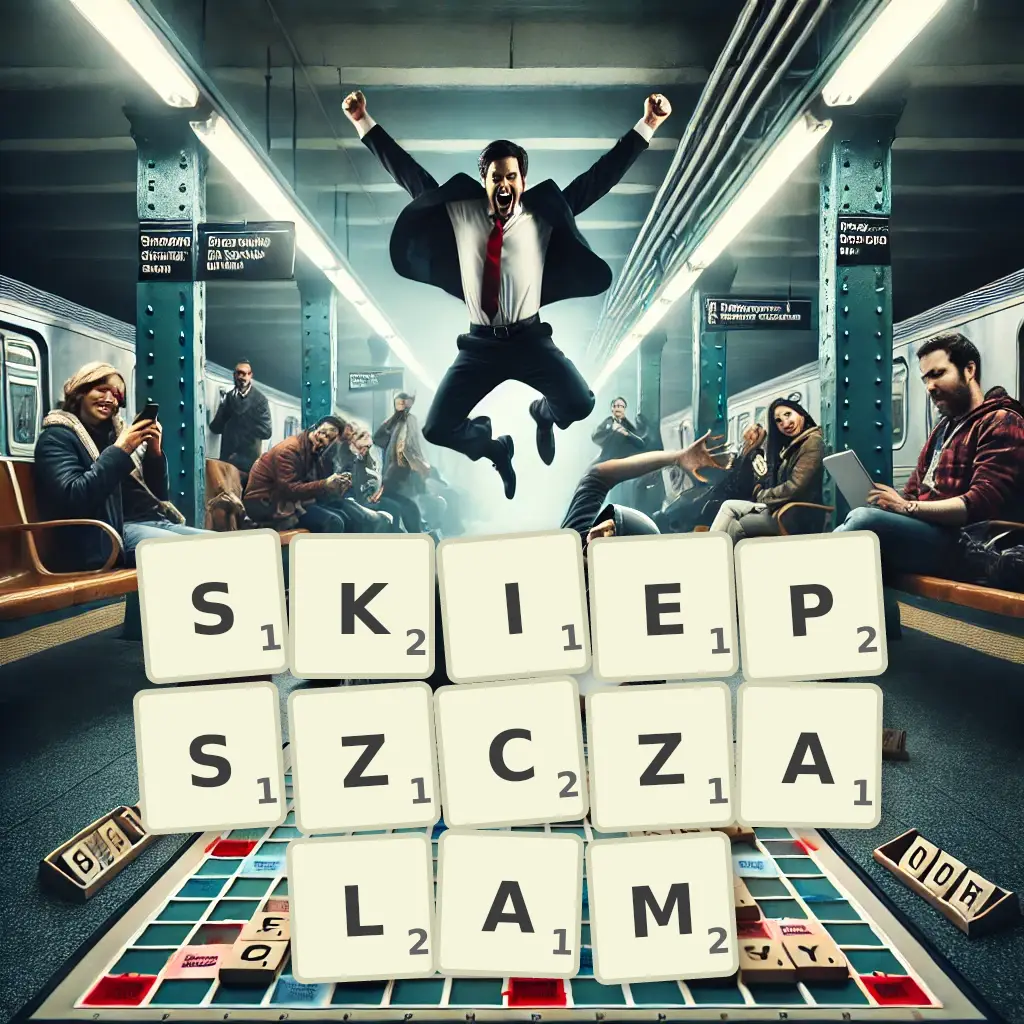 Słowa z liter SKIEPSZCZAŁAM
