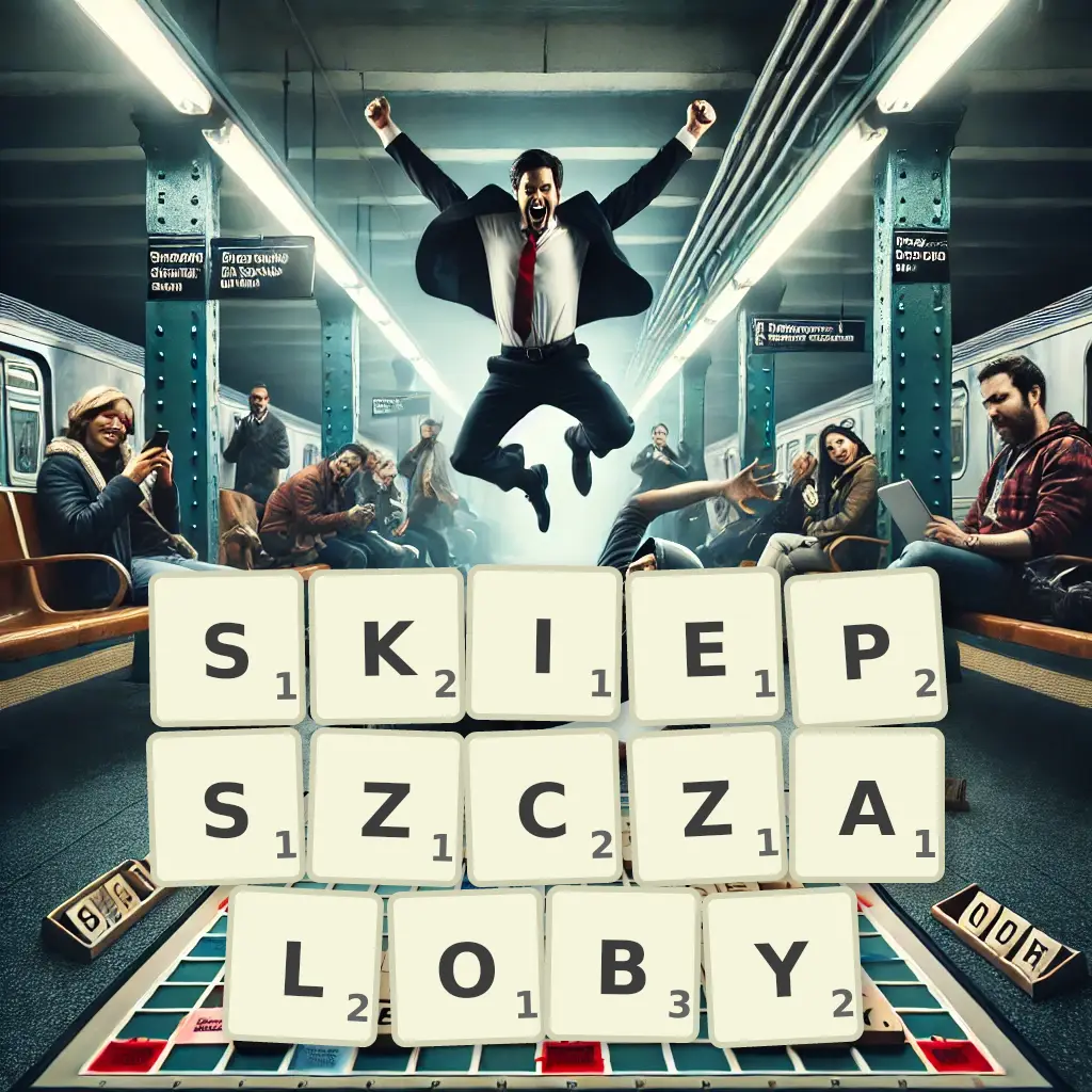 Słowa z liter SKIEPSZCZAŁOBY