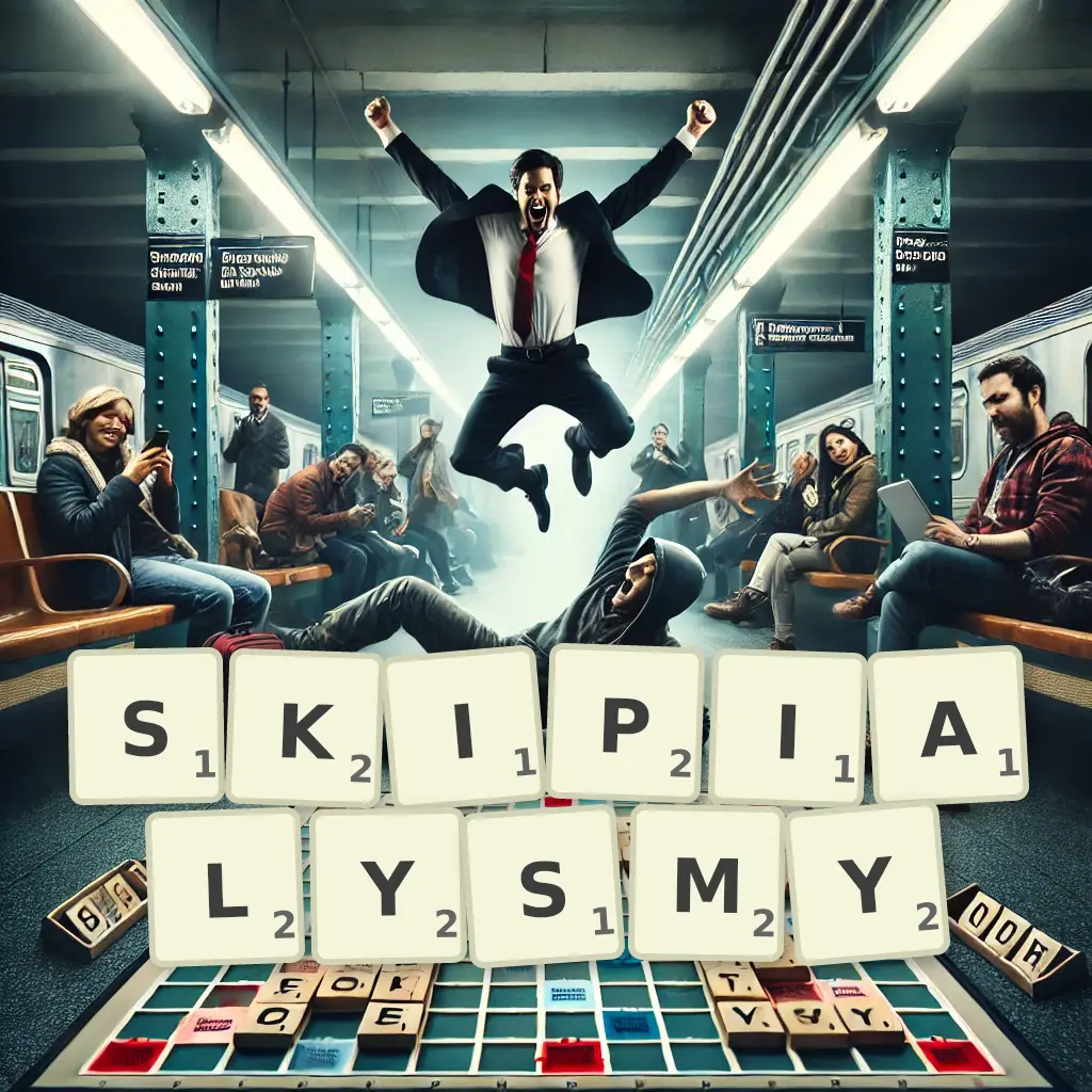 Słowa z liter SKIPIAŁYŚMY