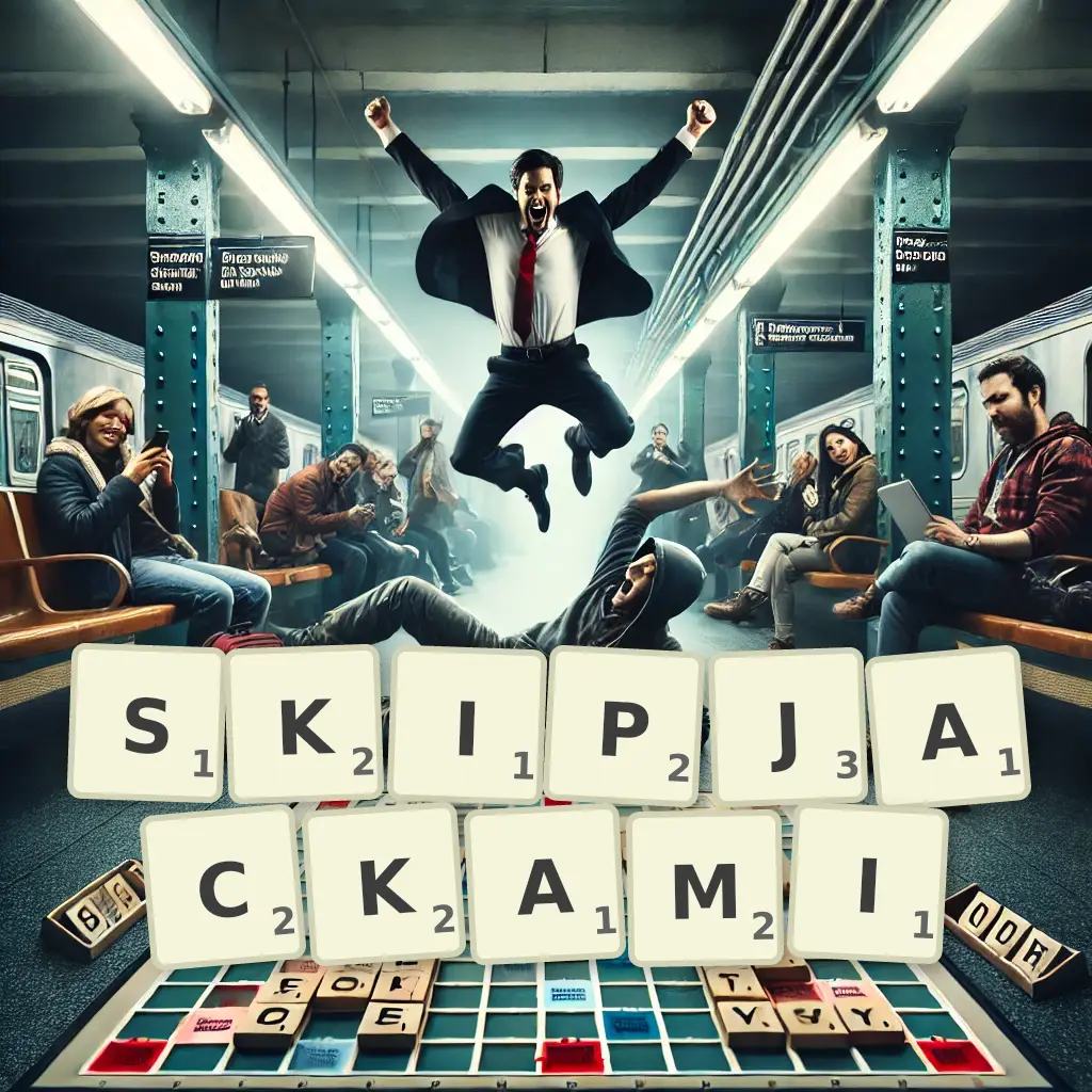 Słowa z liter SKIPJACKAMI