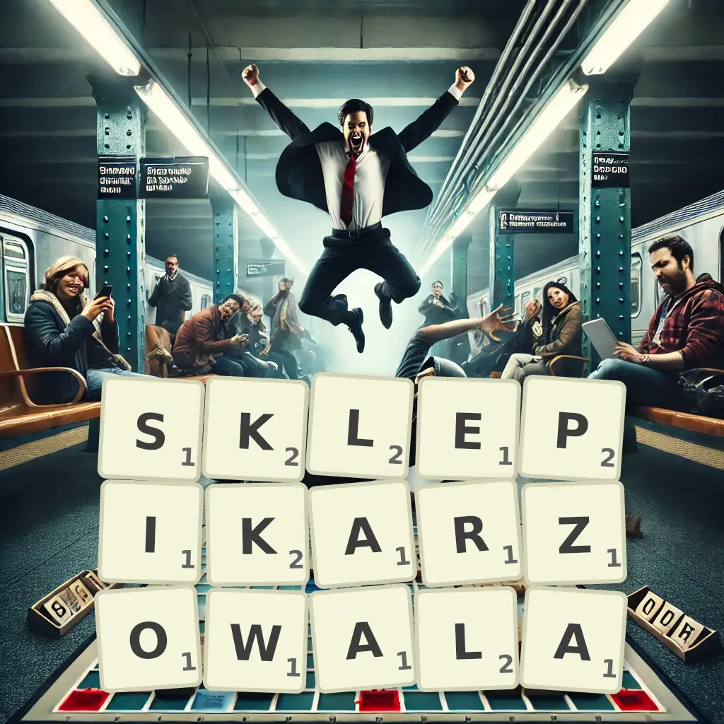 Słowa z liter SKLEPIKARZOWAŁA