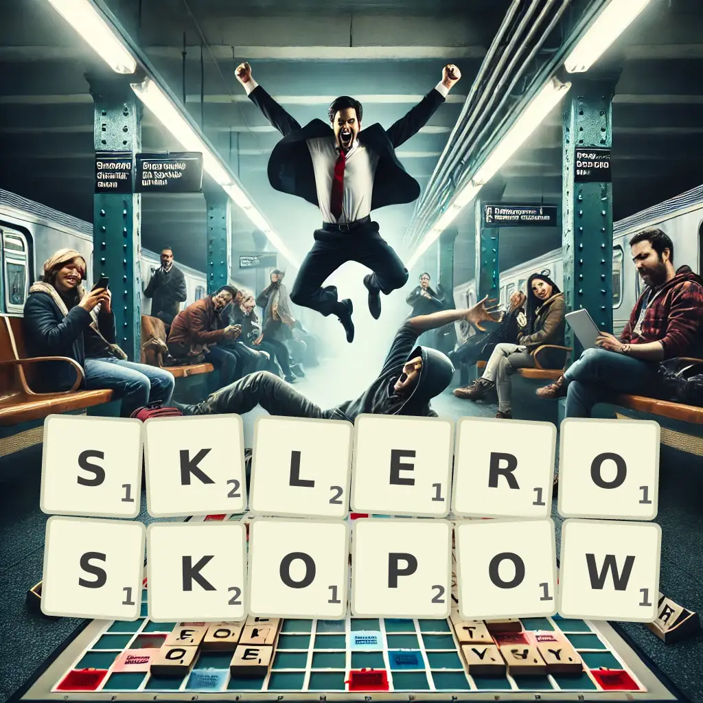 Słowa z liter SKLEROSKOPÓW