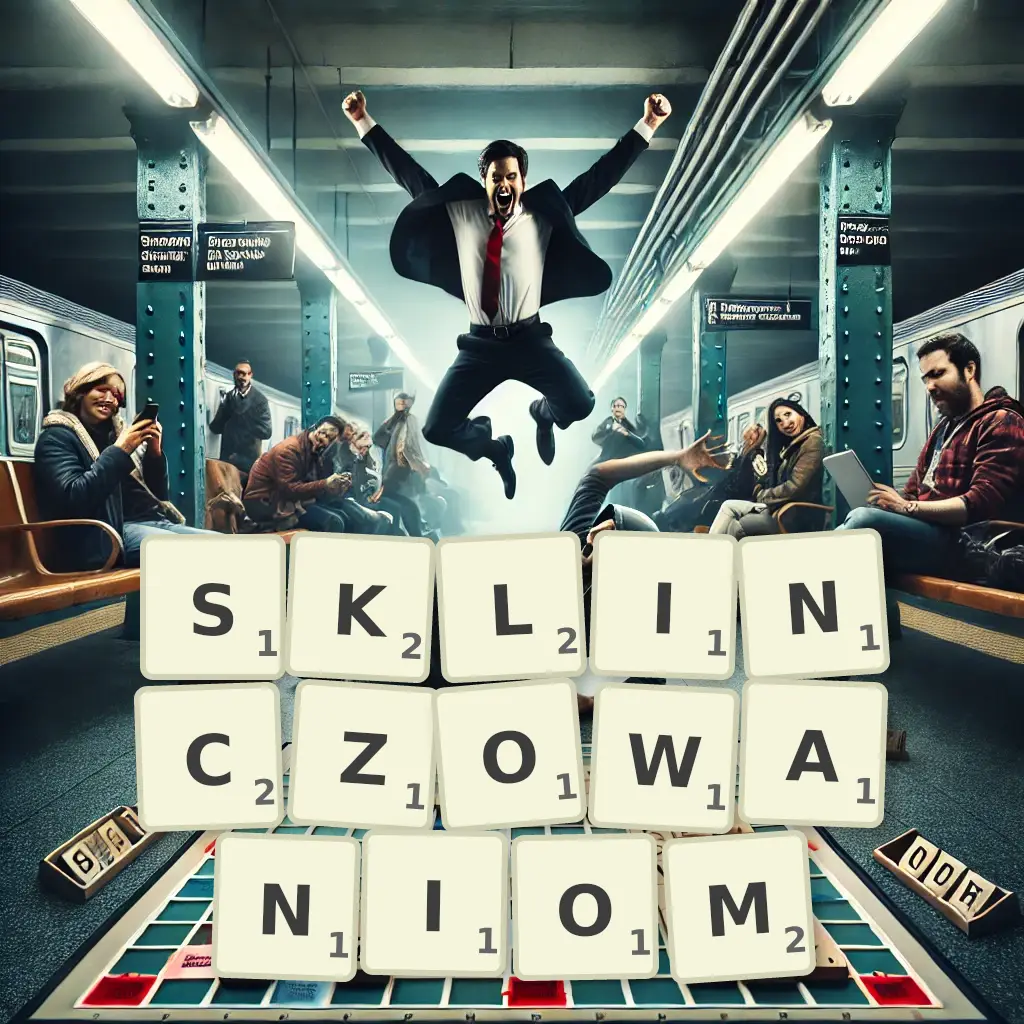 Słowa z liter SKLINCZOWANIOM